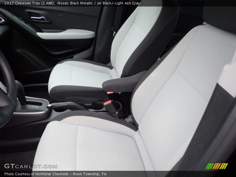 Mosaic Black Metallic / Jet Black/­Light Ash Gray 2017 Chevrolet Trax LS AWD