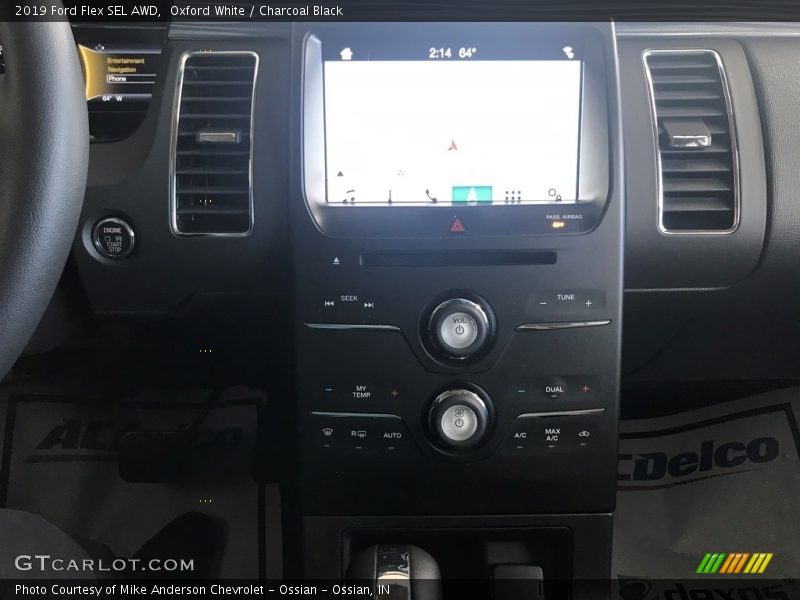Oxford White / Charcoal Black 2019 Ford Flex SEL AWD