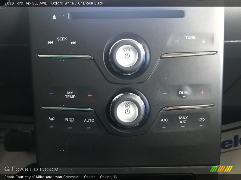 Oxford White / Charcoal Black 2019 Ford Flex SEL AWD