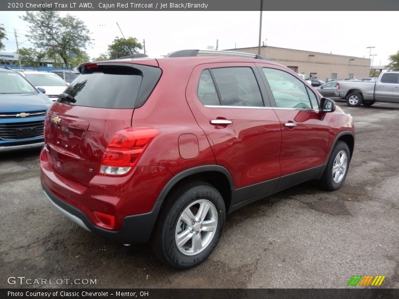 Cajun Red Tintcoat / Jet Black/Brandy 2020 Chevrolet Trax LT AWD