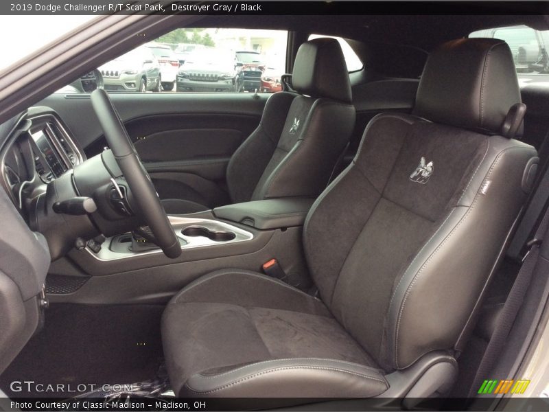 Destroyer Gray / Black 2019 Dodge Challenger R/T Scat Pack
