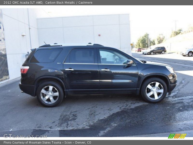 Carbon Black Metallic / Cashmere 2012 GMC Acadia SLT AWD