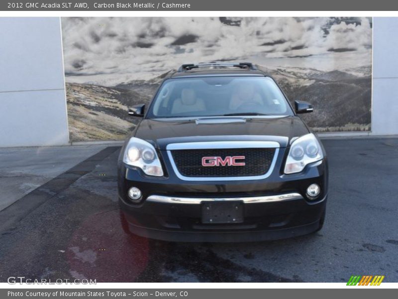 Carbon Black Metallic / Cashmere 2012 GMC Acadia SLT AWD