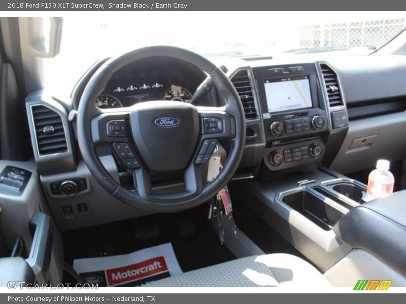 Shadow Black / Earth Gray 2018 Ford F150 XLT SuperCrew