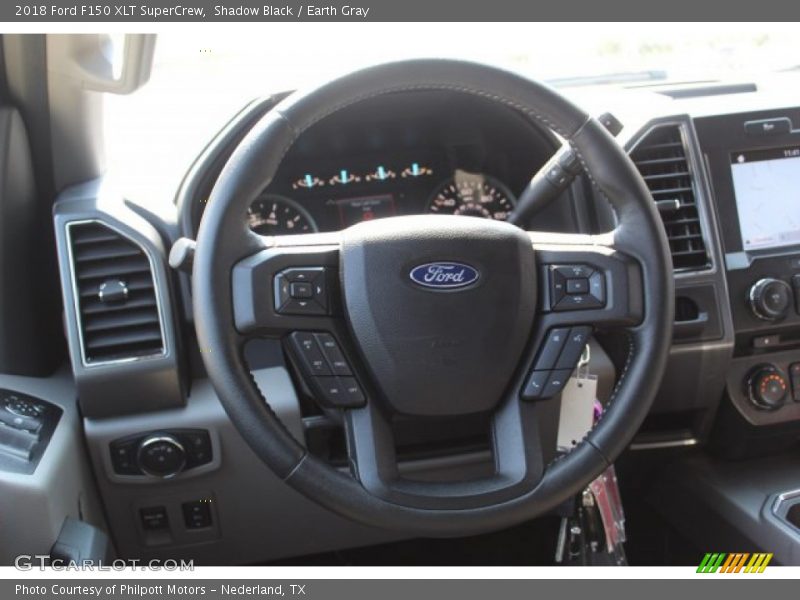 Shadow Black / Earth Gray 2018 Ford F150 XLT SuperCrew