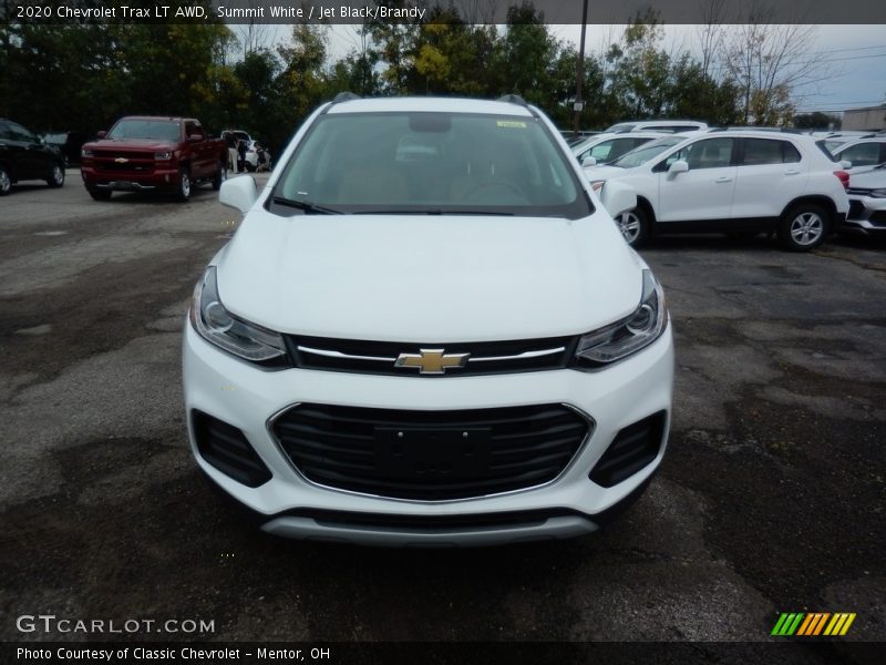Summit White / Jet Black/Brandy 2020 Chevrolet Trax LT AWD