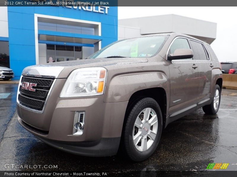 Mocha Steel Metallic / Jet Black 2012 GMC Terrain SLE AWD