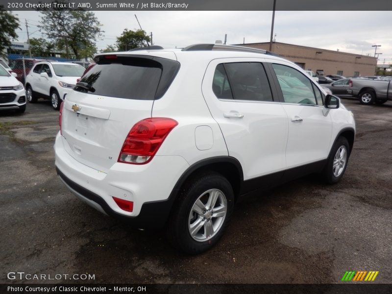 Summit White / Jet Black/Brandy 2020 Chevrolet Trax LT AWD