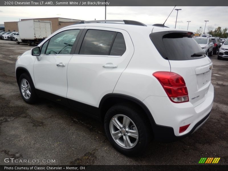 Summit White / Jet Black/Brandy 2020 Chevrolet Trax LT AWD