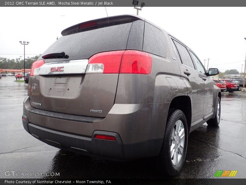 Mocha Steel Metallic / Jet Black 2012 GMC Terrain SLE AWD