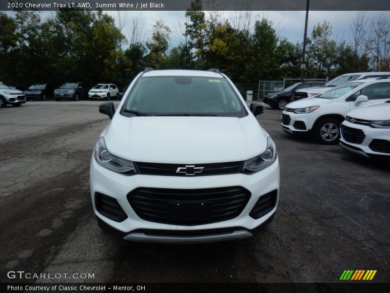 Summit White / Jet Black 2020 Chevrolet Trax LT AWD