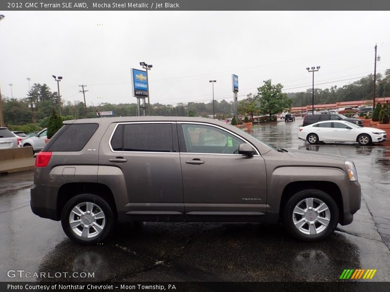 Mocha Steel Metallic / Jet Black 2012 GMC Terrain SLE AWD