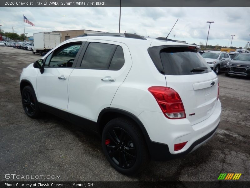 Summit White / Jet Black 2020 Chevrolet Trax LT AWD