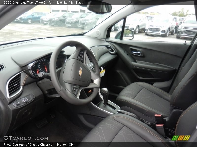Front Seat of 2020 Trax LT AWD