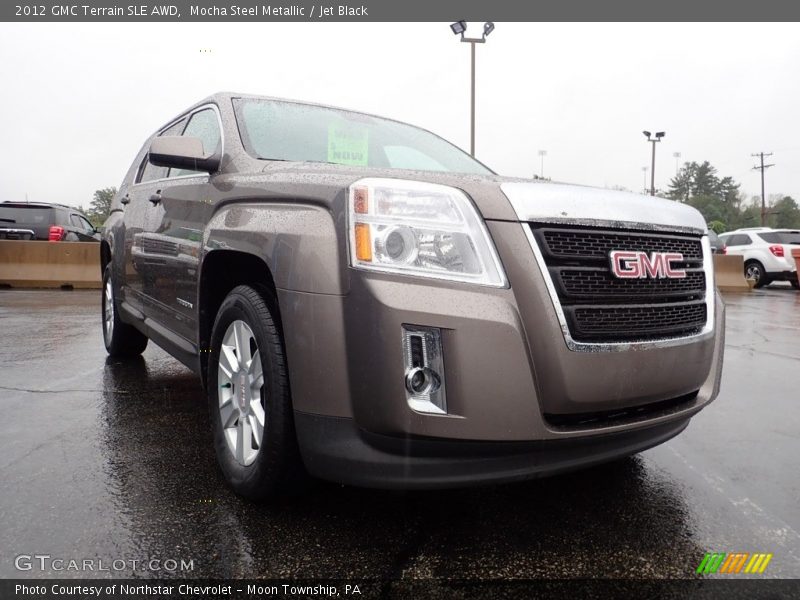 Mocha Steel Metallic / Jet Black 2012 GMC Terrain SLE AWD