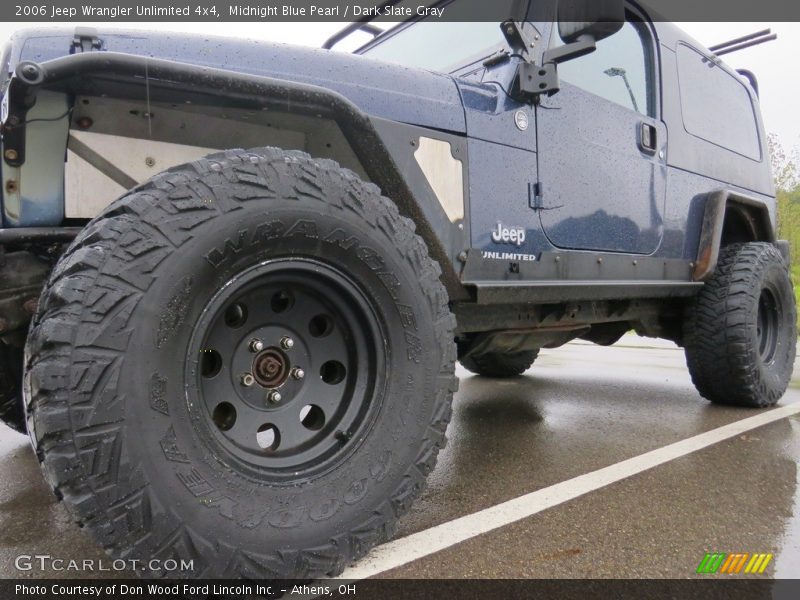 Midnight Blue Pearl / Dark Slate Gray 2006 Jeep Wrangler Unlimited 4x4