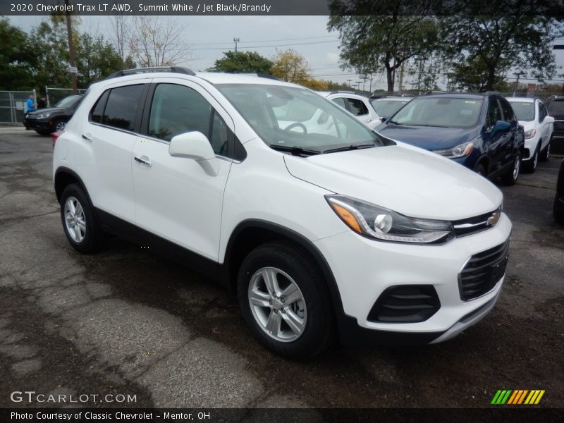 Summit White / Jet Black/Brandy 2020 Chevrolet Trax LT AWD