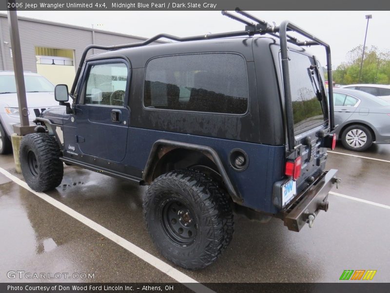 Midnight Blue Pearl / Dark Slate Gray 2006 Jeep Wrangler Unlimited 4x4