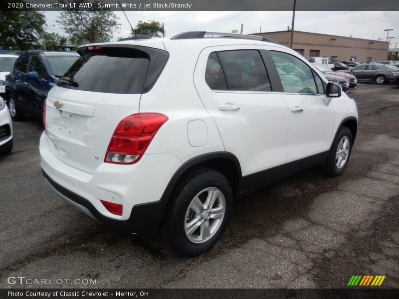 Summit White / Jet Black/Brandy 2020 Chevrolet Trax LT AWD