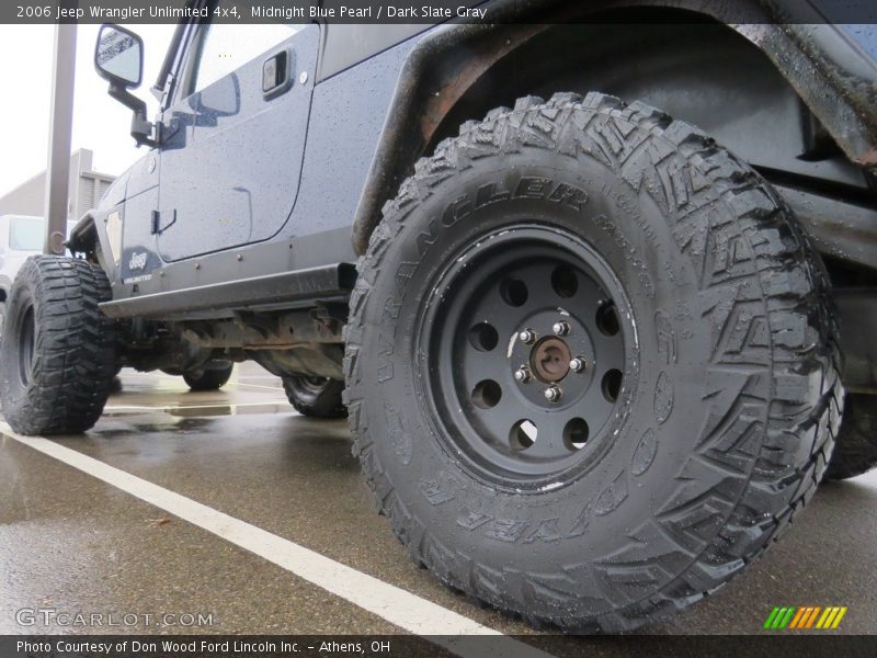 Midnight Blue Pearl / Dark Slate Gray 2006 Jeep Wrangler Unlimited 4x4