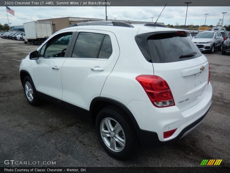 Summit White / Jet Black/Brandy 2020 Chevrolet Trax LT AWD