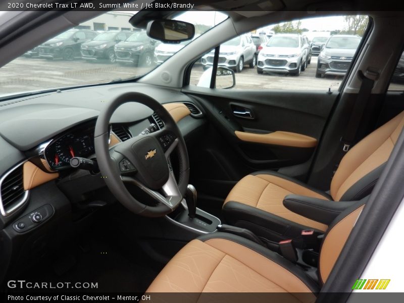 Front Seat of 2020 Trax LT AWD