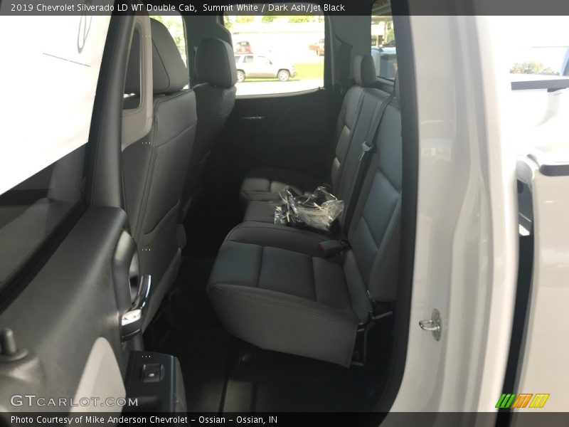 Summit White / Dark Ash/Jet Black 2019 Chevrolet Silverado LD WT Double Cab