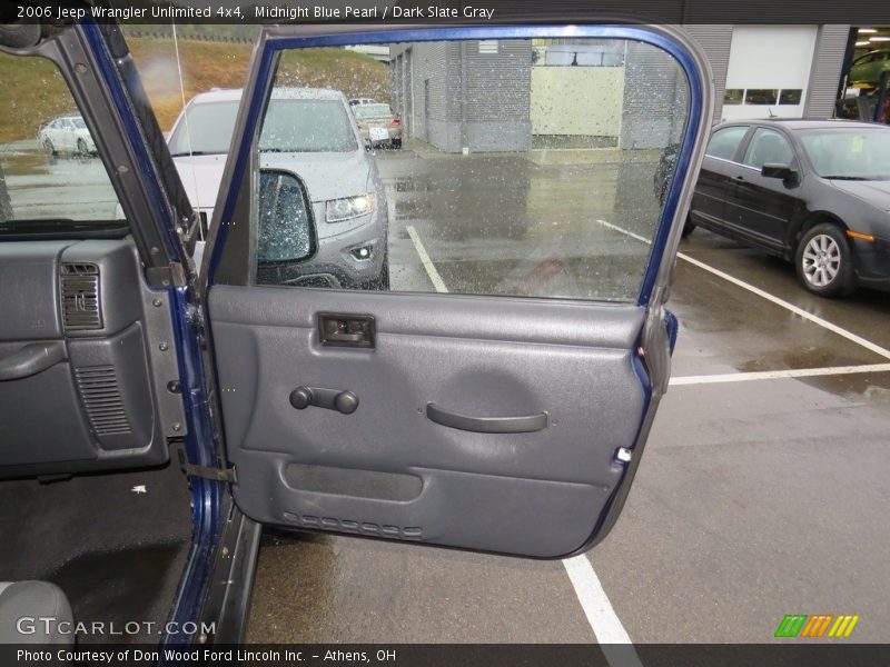 Midnight Blue Pearl / Dark Slate Gray 2006 Jeep Wrangler Unlimited 4x4