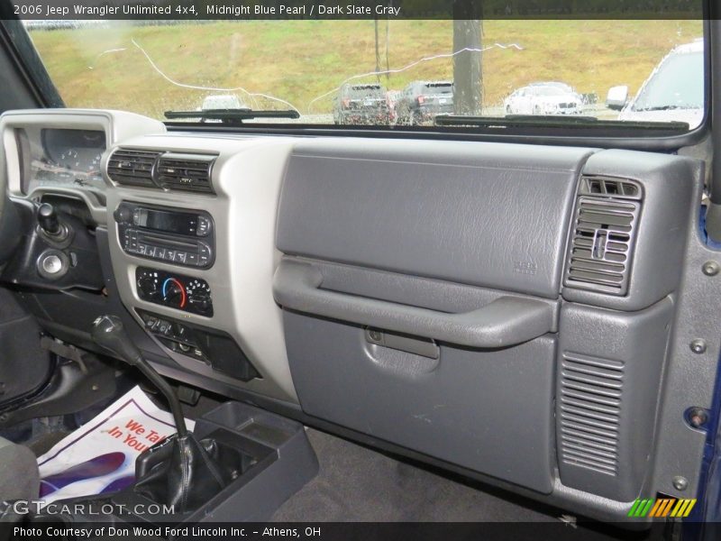 Midnight Blue Pearl / Dark Slate Gray 2006 Jeep Wrangler Unlimited 4x4