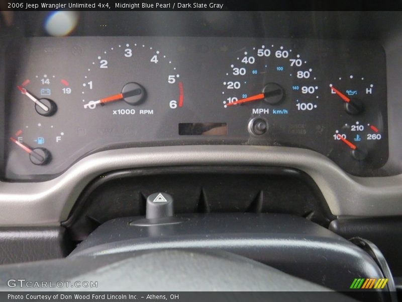Midnight Blue Pearl / Dark Slate Gray 2006 Jeep Wrangler Unlimited 4x4