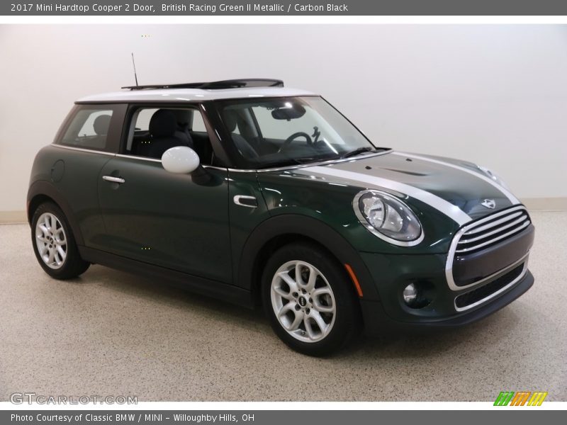 British Racing Green II Metallic / Carbon Black 2017 Mini Hardtop Cooper 2 Door