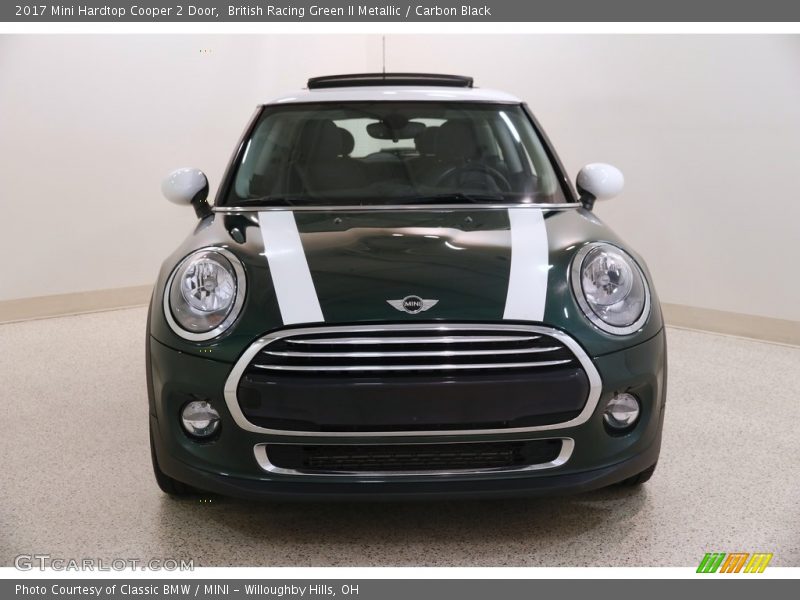 British Racing Green II Metallic / Carbon Black 2017 Mini Hardtop Cooper 2 Door