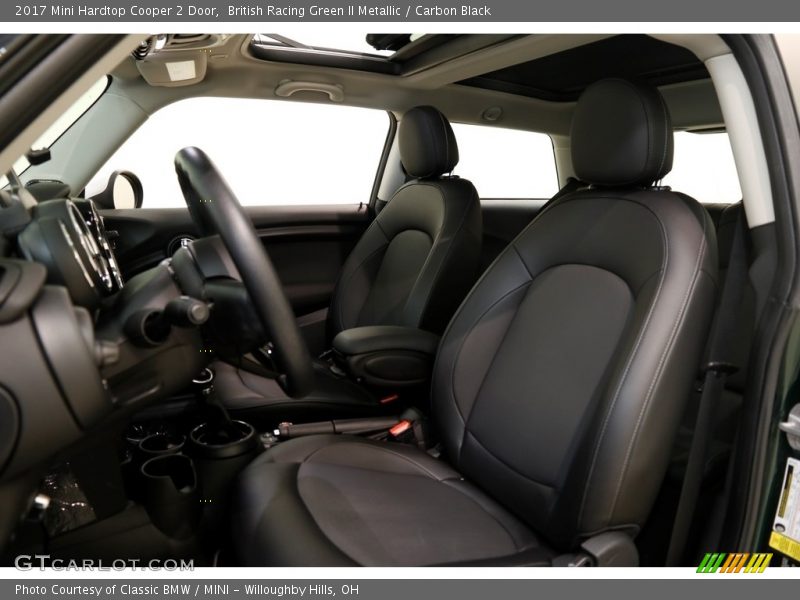 British Racing Green II Metallic / Carbon Black 2017 Mini Hardtop Cooper 2 Door