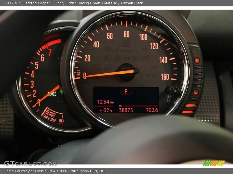 British Racing Green II Metallic / Carbon Black 2017 Mini Hardtop Cooper 2 Door