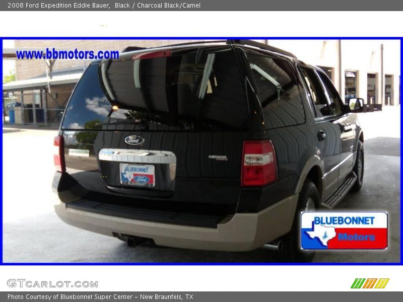 Black / Charcoal Black/Camel 2008 Ford Expedition Eddie Bauer