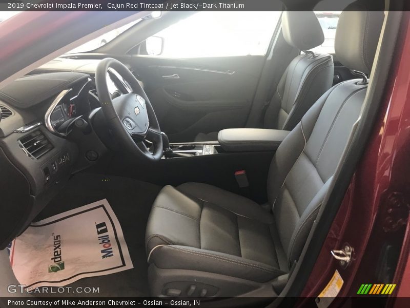Cajun Red Tintcoat / Jet Black/­Dark Titanium 2019 Chevrolet Impala Premier