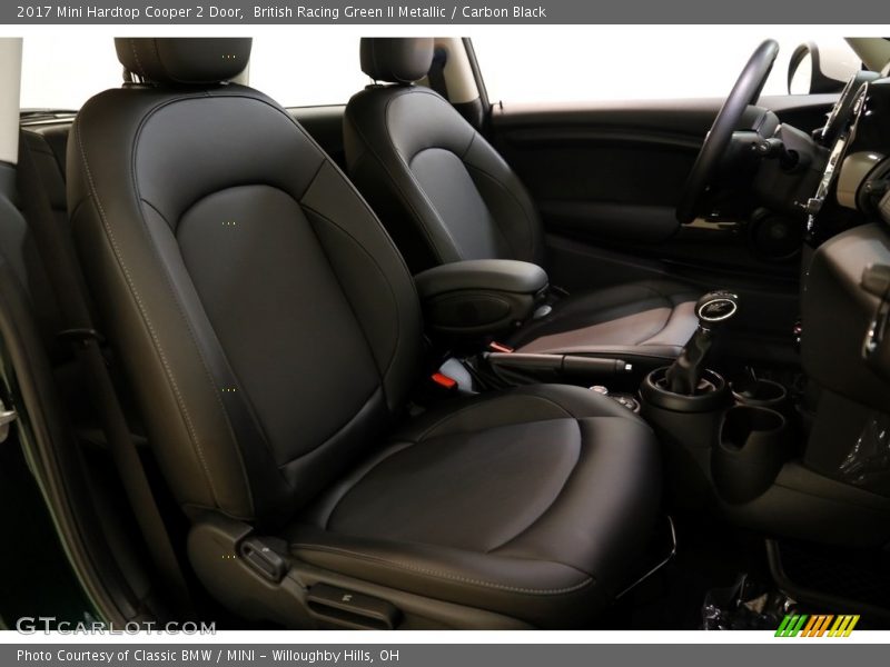 British Racing Green II Metallic / Carbon Black 2017 Mini Hardtop Cooper 2 Door