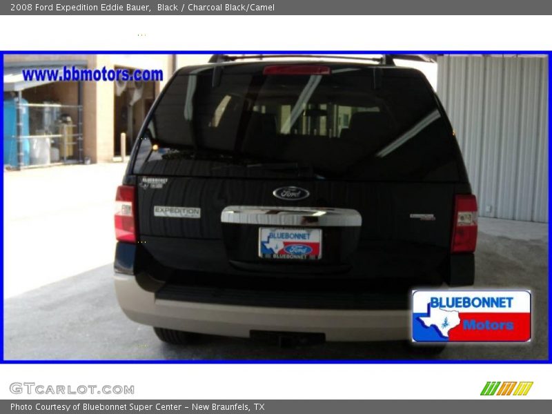 Black / Charcoal Black/Camel 2008 Ford Expedition Eddie Bauer