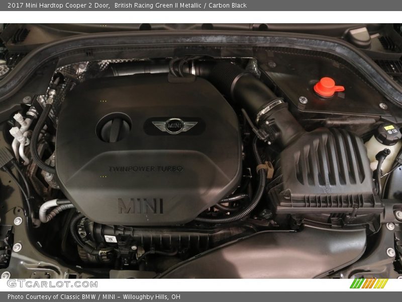 British Racing Green II Metallic / Carbon Black 2017 Mini Hardtop Cooper 2 Door