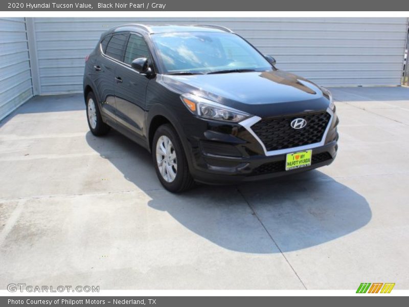 Black Noir Pearl / Gray 2020 Hyundai Tucson Value