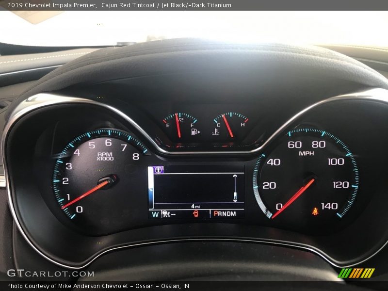  2019 Impala Premier Premier Gauges