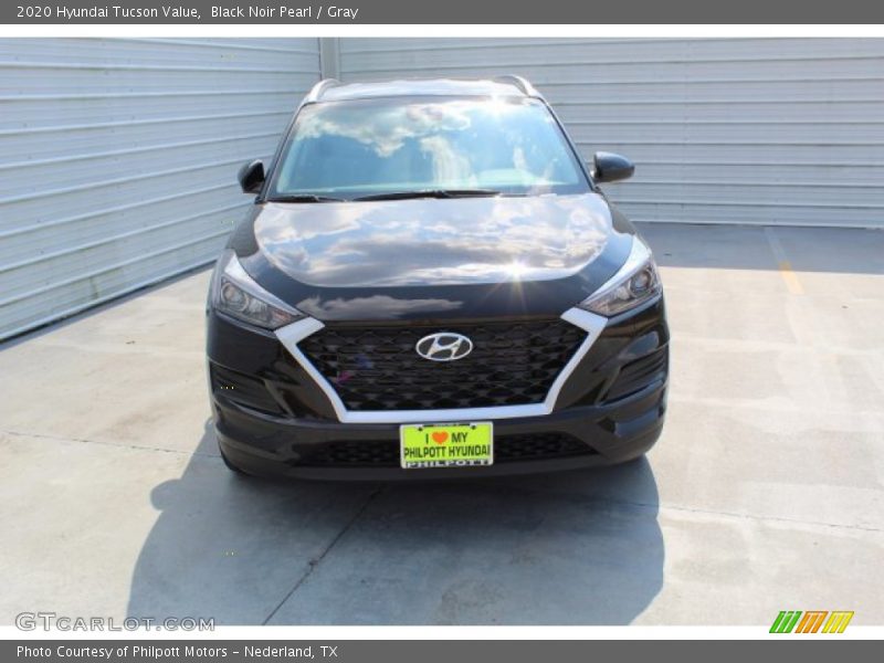 Black Noir Pearl / Gray 2020 Hyundai Tucson Value