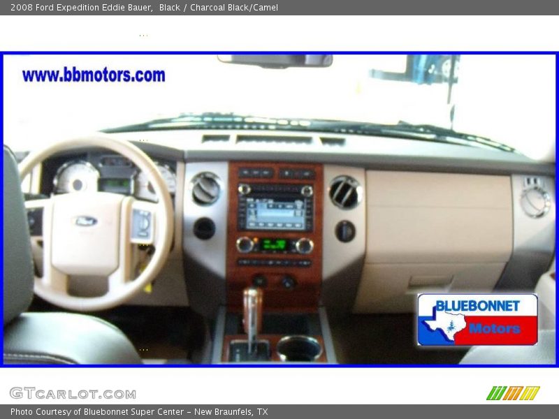 Black / Charcoal Black/Camel 2008 Ford Expedition Eddie Bauer