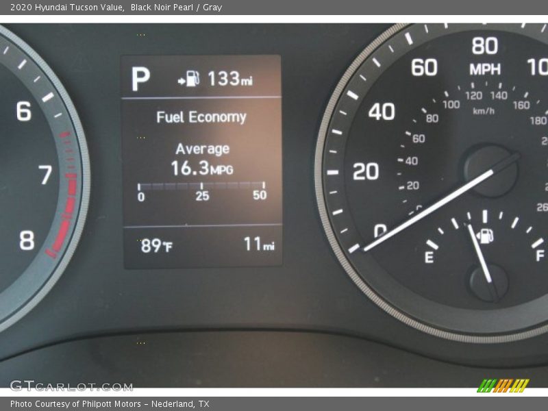 Black Noir Pearl / Gray 2020 Hyundai Tucson Value
