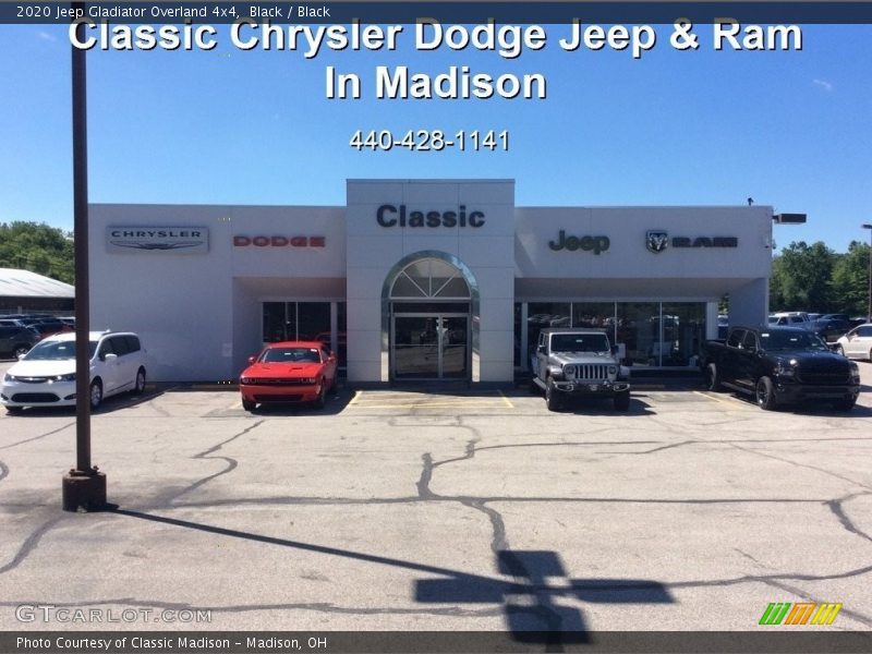 Black / Black 2020 Jeep Gladiator Overland 4x4