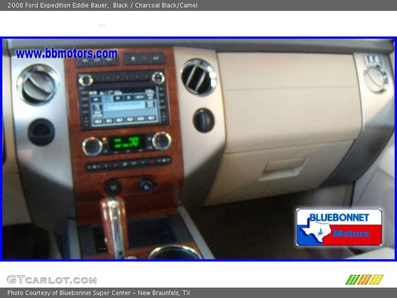 Black / Charcoal Black/Camel 2008 Ford Expedition Eddie Bauer