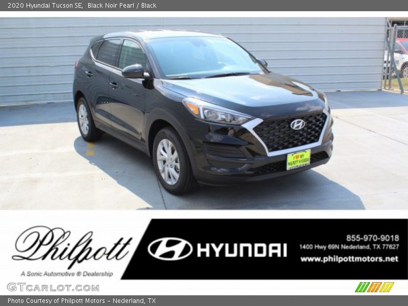 Black Noir Pearl / Black 2020 Hyundai Tucson SE