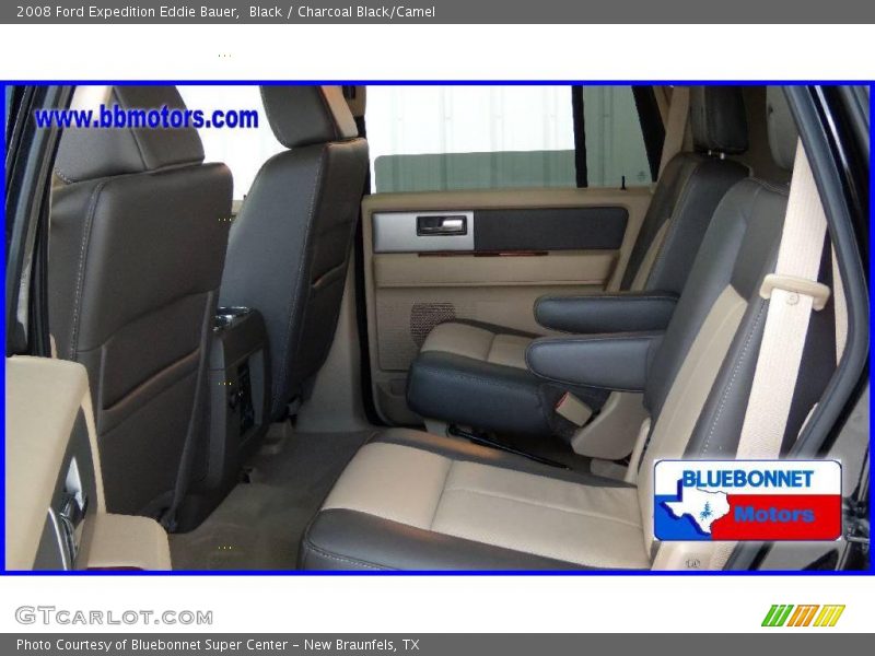 Black / Charcoal Black/Camel 2008 Ford Expedition Eddie Bauer