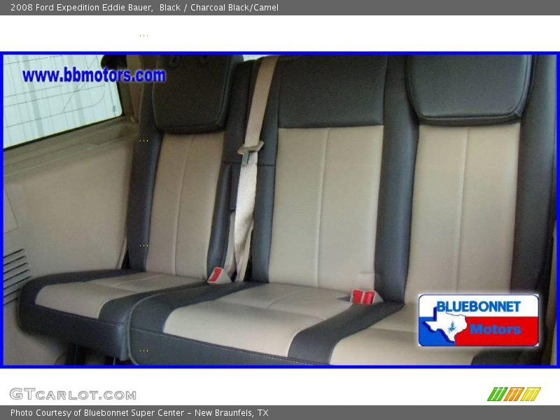 Black / Charcoal Black/Camel 2008 Ford Expedition Eddie Bauer