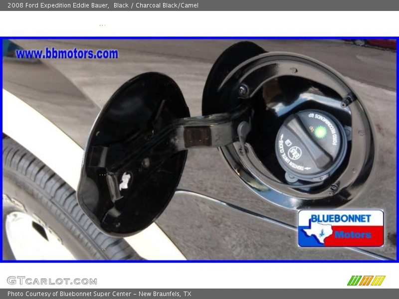 Black / Charcoal Black/Camel 2008 Ford Expedition Eddie Bauer